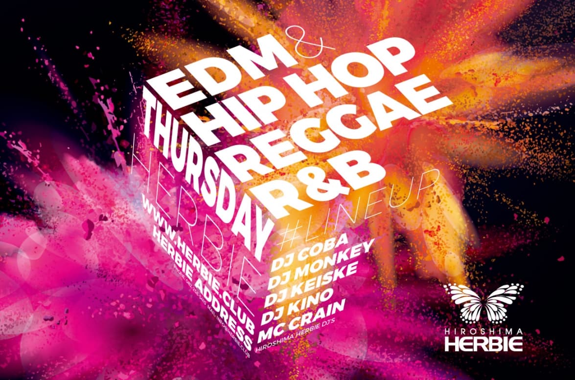 クラブイベントフライヤー